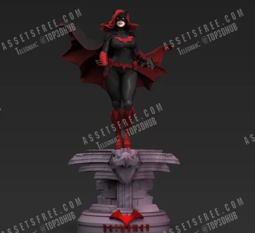 CG Pyro Digital Artist Batwoman from Batman