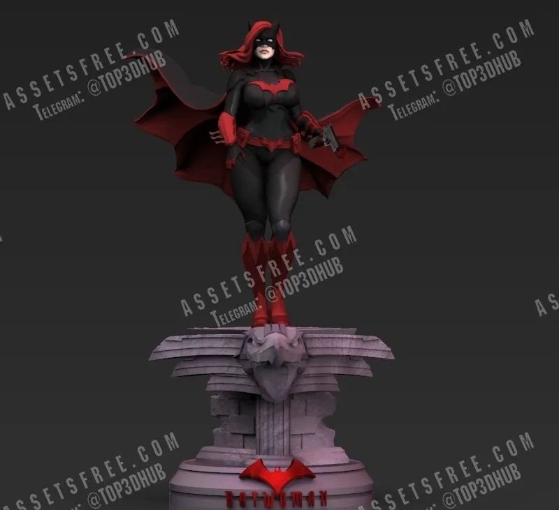CG Pyro Digital Artist Batwoman from Batman