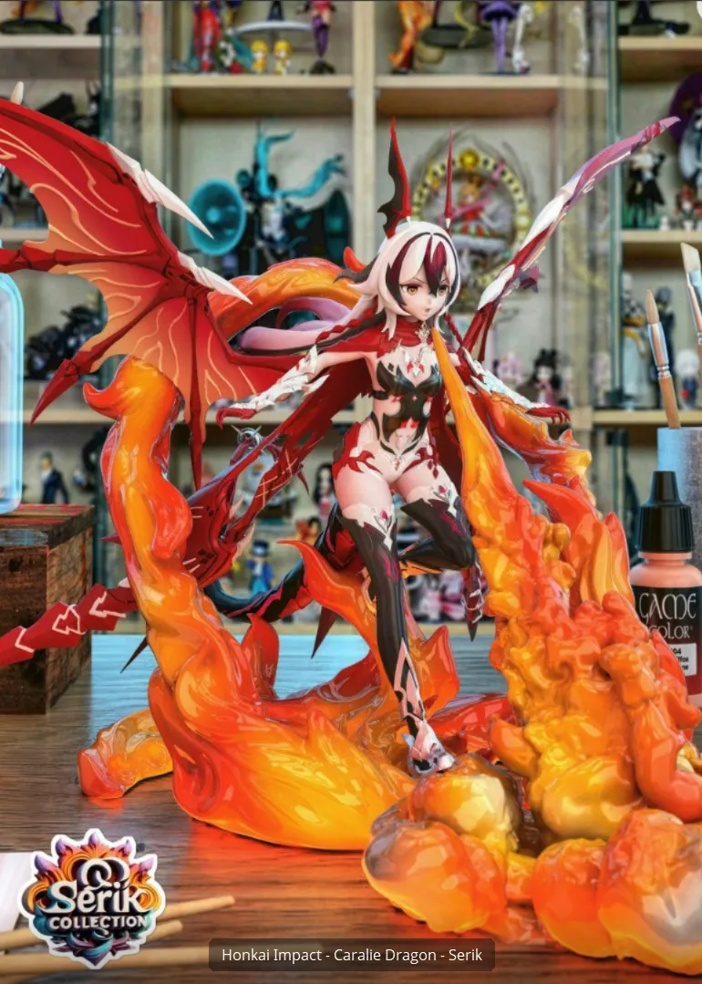 CORALIE DRAGON HONKAI IMPACT SERIK COLLECTION