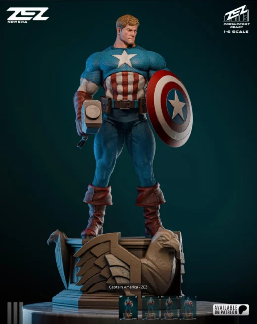 Capitan America ZeZ Studio