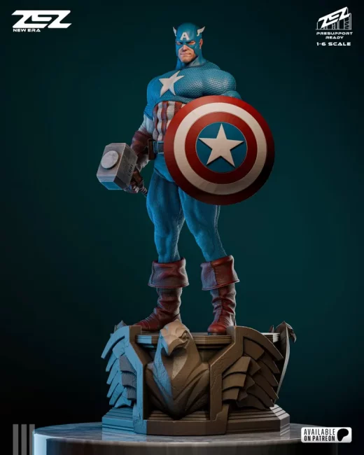 Capitan America ZeZ Studio
