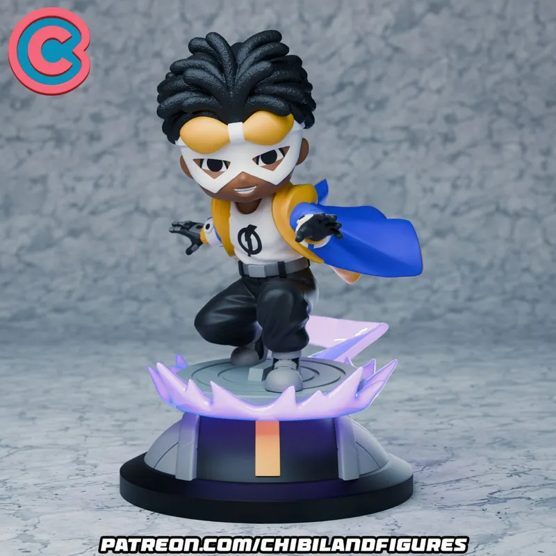 Chibi Land Figures Static Shock