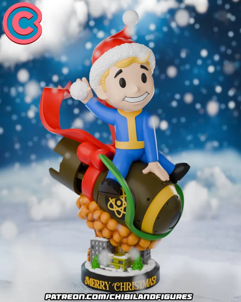 Chibi Land Figures Vault Boy