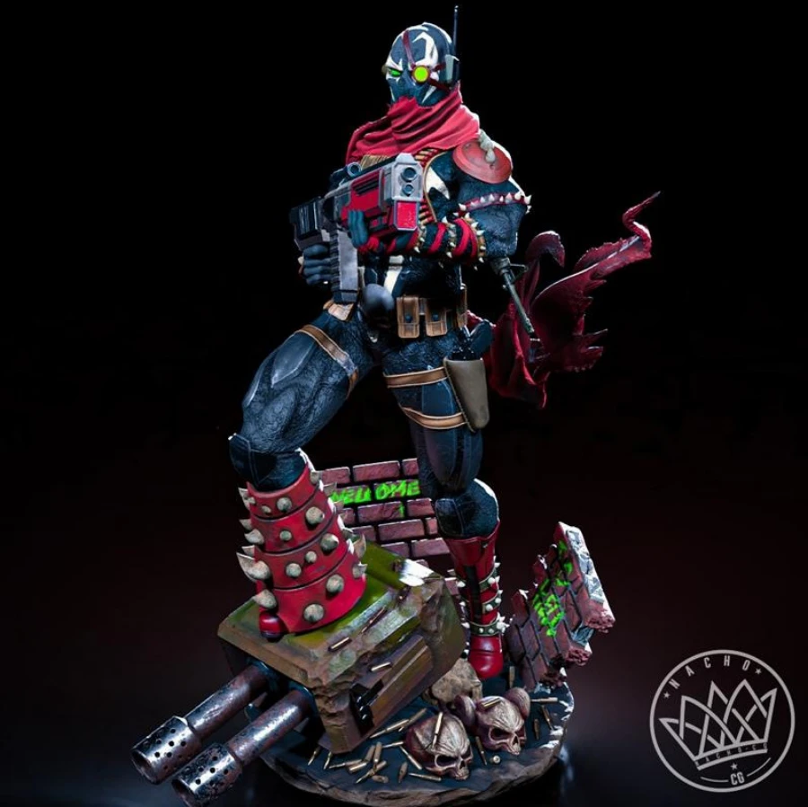 Commando SpawnStatue