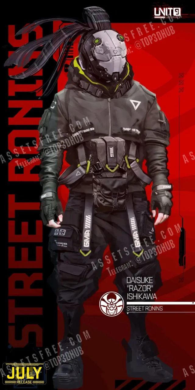 Cyberpunk ? Daisuke Razor Ishikawa ? Street Ronins