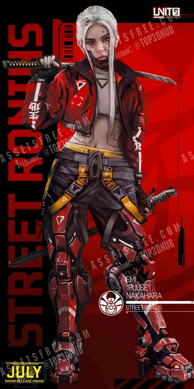Cyberpunk Emi Pulse Nakahara Street Ronins