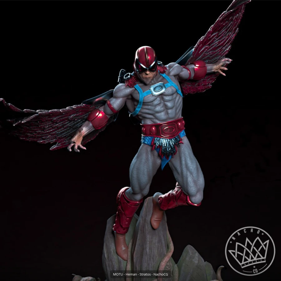 Fan Art Stratos from Motu Statue