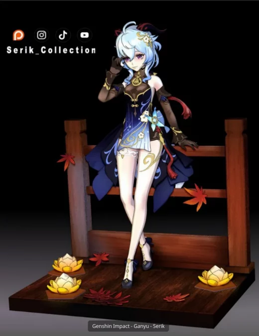 GANYU TWILIGHT BLOSSOM GENSHIN IMPACT SERIK COLLECTION