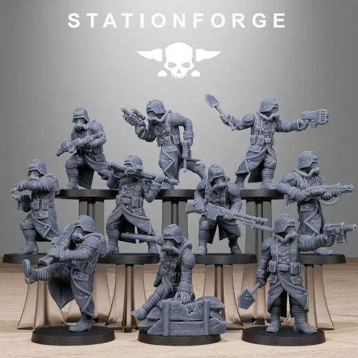 GrimGuard Shovel Trenches