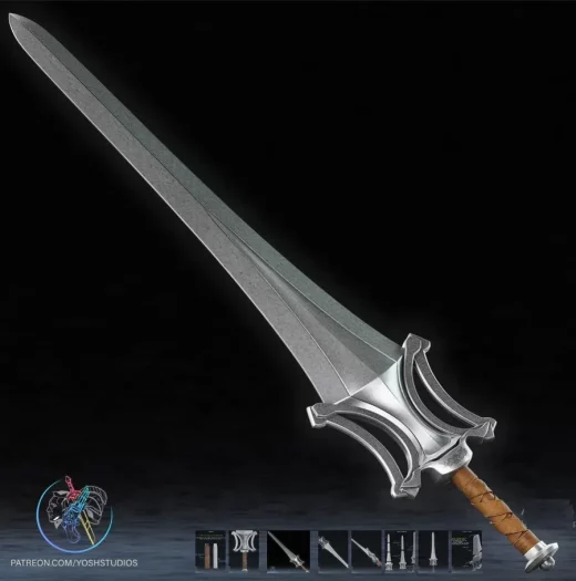 He Man Sword 3mf file