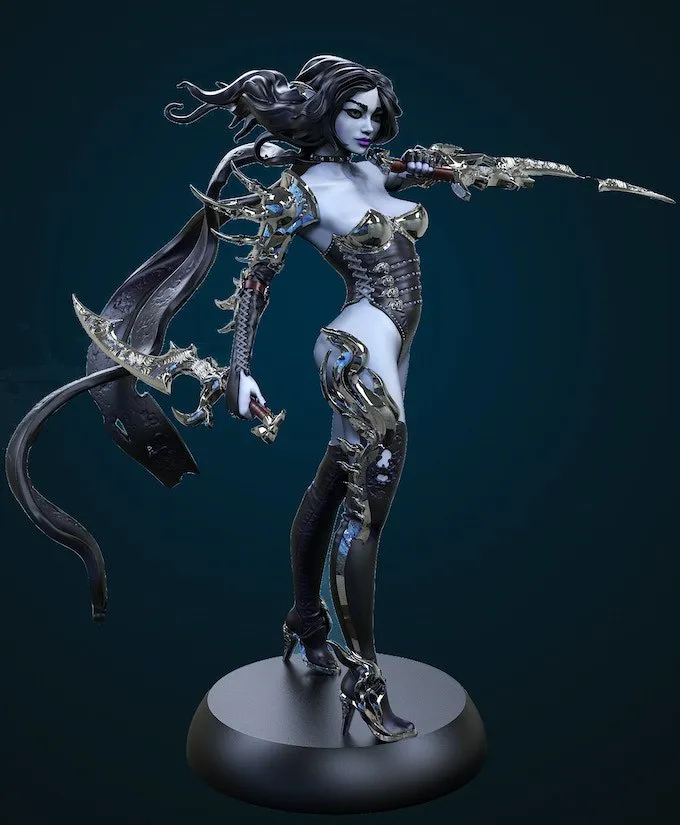 Hold My Miniatures Dark Elf Assassin