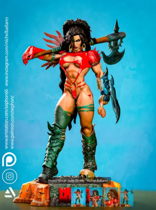 Julie Strain by Creative Geek MB