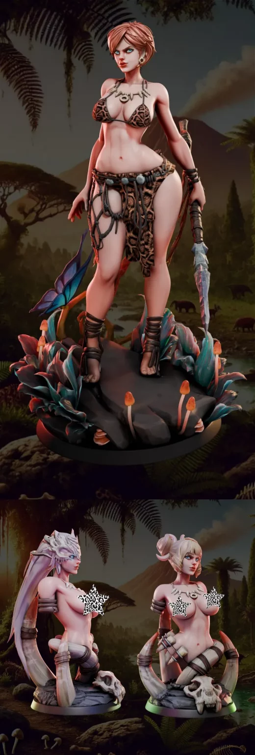 Kira Wildmane Cavewoman