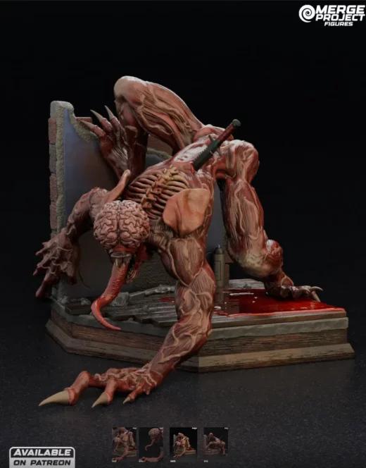 Licker Resident Evil Merge Project Figures