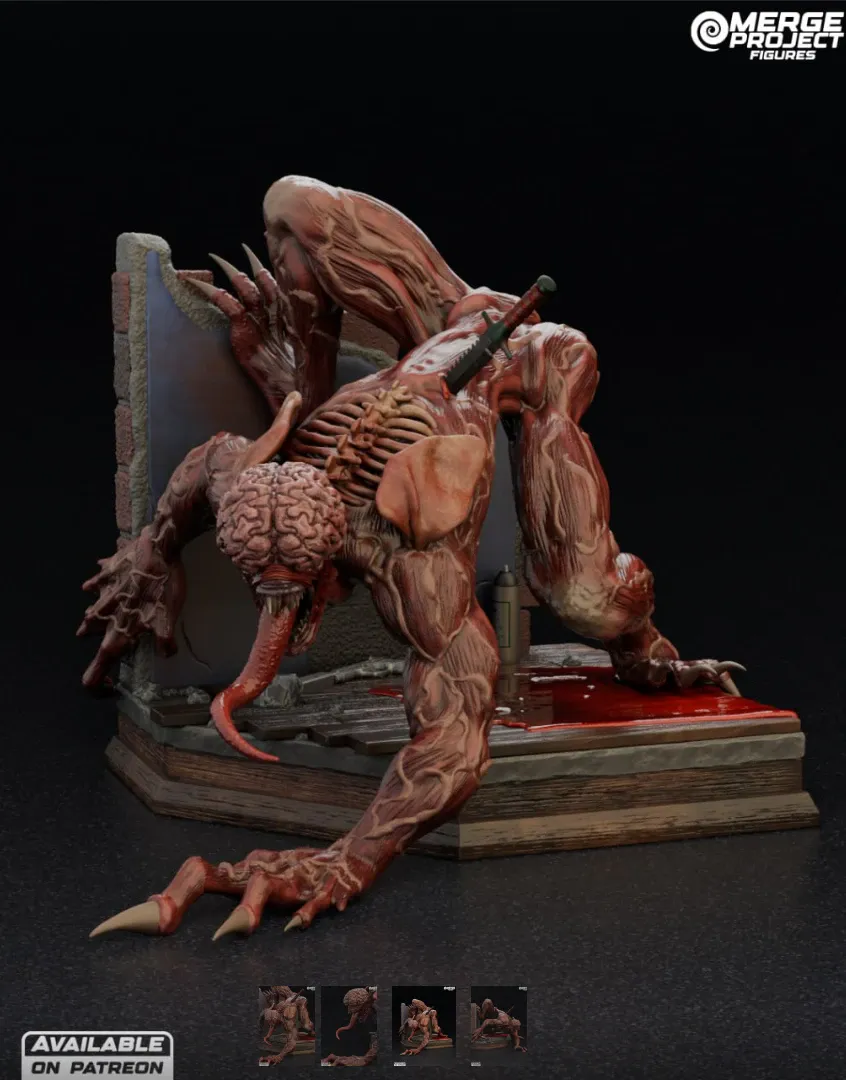 Licker Resident Evil Merge Project Figures
