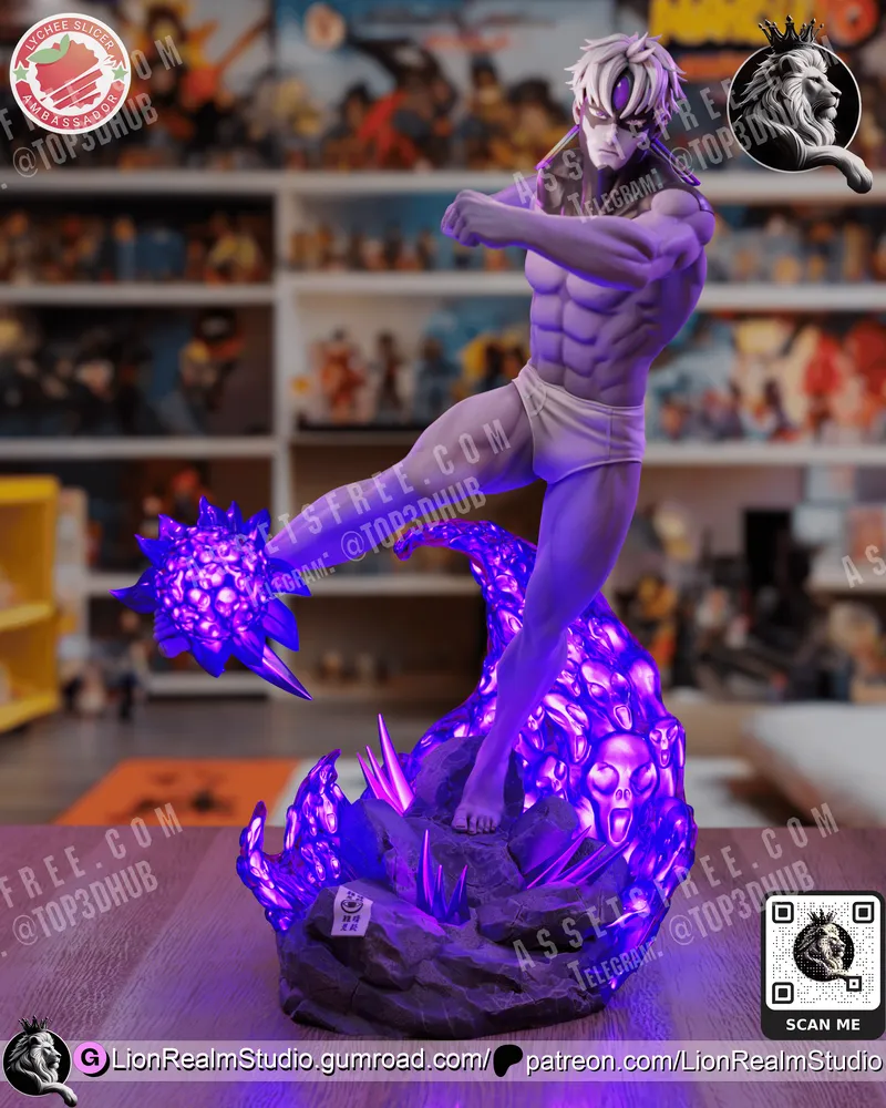 LionRealm Studio Dandadan Jin Enjoji (Evill Eye)