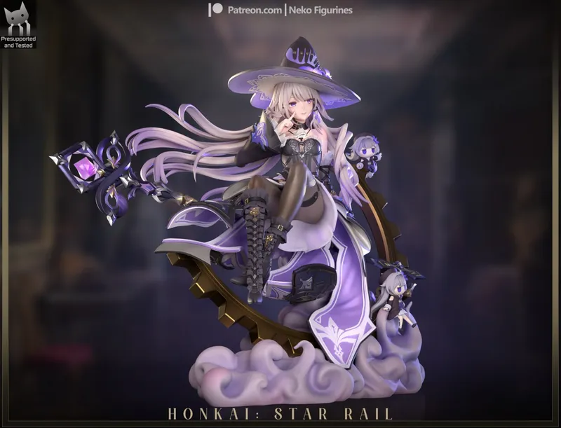 Neko Figurines Honkai Herta