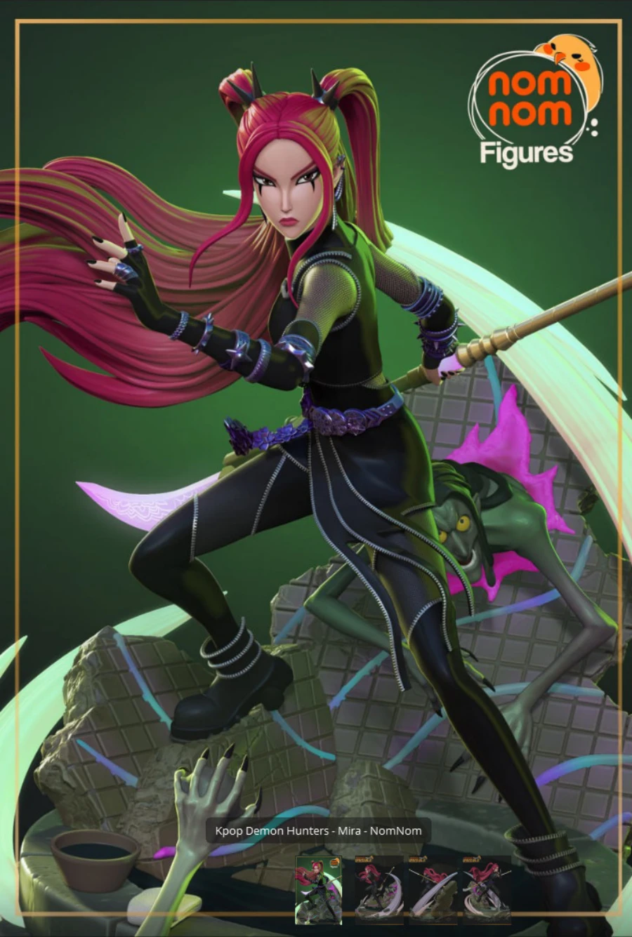 Nom Nom Studios Mira Kpop Demon Hunters
