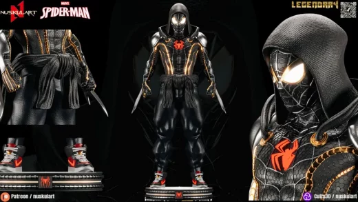 Nuskul Art – Spiderman Neo Venom Edition
