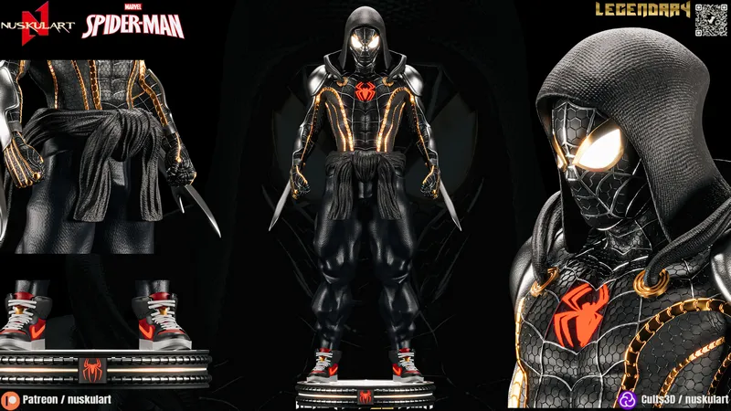Nuskul Art – Spiderman Neo Venom Edition