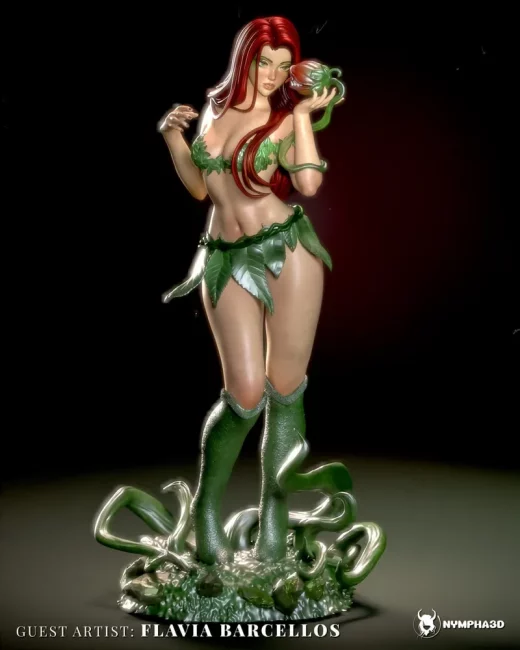 Nympha3D Poison Ivy NSFW