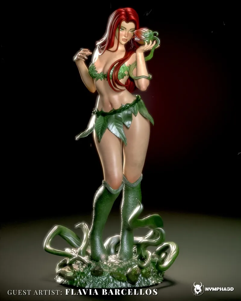 Nympha3D Poison Ivy NSFW