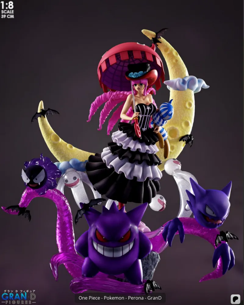 Perona x pokemon fantasma