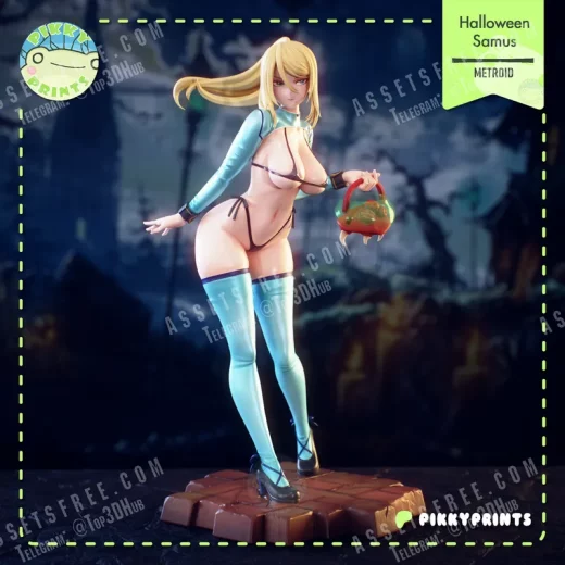 Pikky Prints Metroid Samus Aran