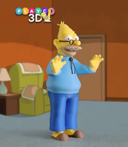 Playco3D Grandpa Abe Simpson