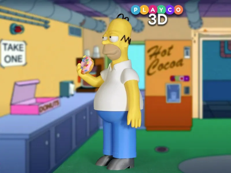 Playco3D Homer Simpson
