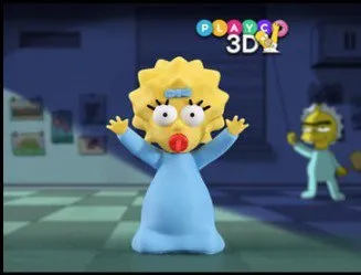 Playco3D Maggie Simpson
