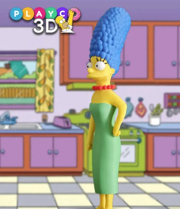 Playco3D Marge Simpson