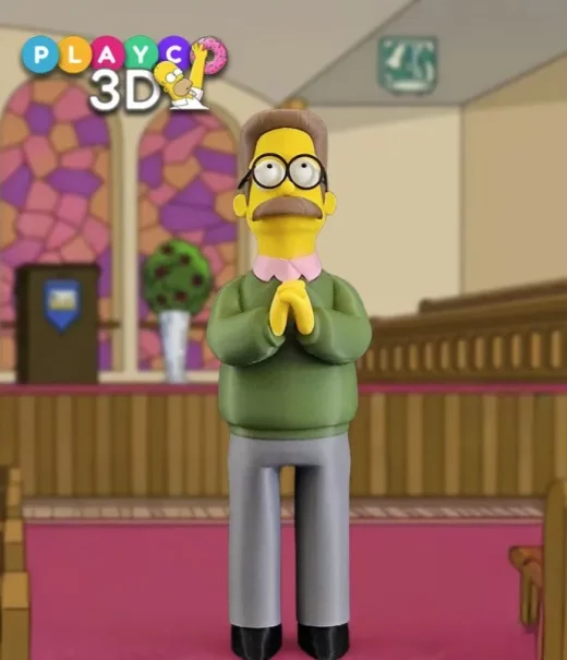 Playco3D Ned Flanders