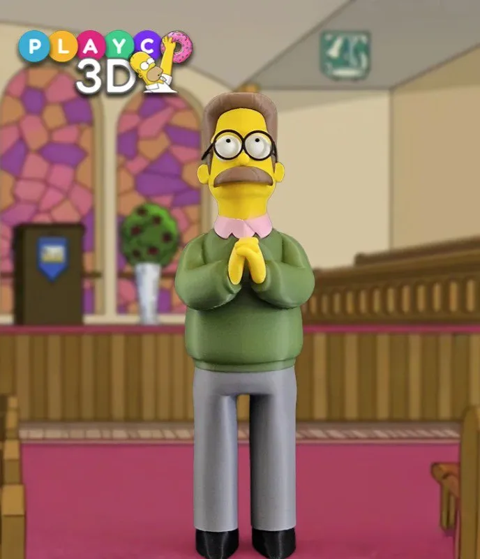 Playco3D Ned Flanders