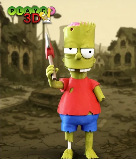 Playco3D Zombie Bart