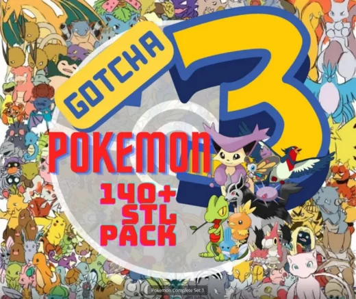 Pokemon Gen 3 (by ProPrint3Dx)