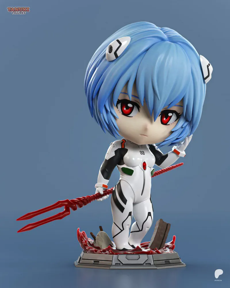 Rei Ayanami Evangelion ? Chibi