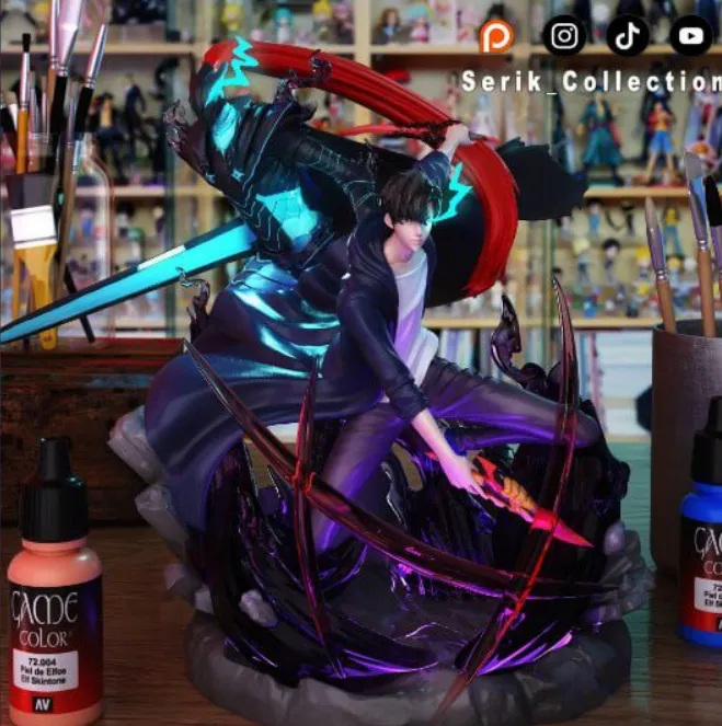 SUNG JINWOO & IGRIS DIORAMA SERIK COLLECTION