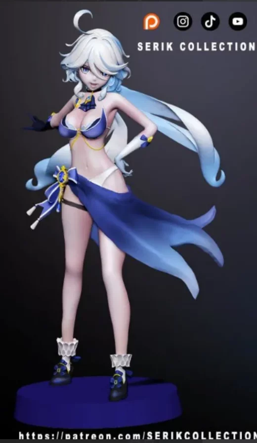 SWIMSUIT FURINA GENSHIN SERIK COLLECTION