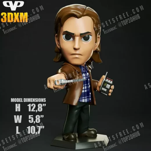 Sam Winchester Chibi 3DXM