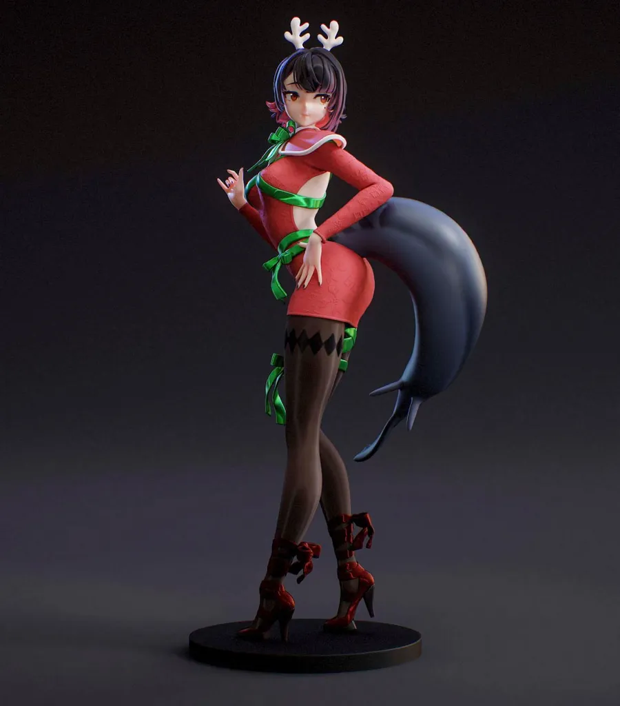 Shercoon3D Christmas Ellen Joe