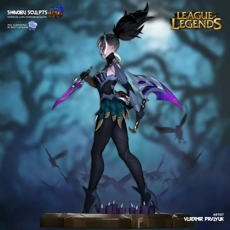 Shinobu Sculpts Akali