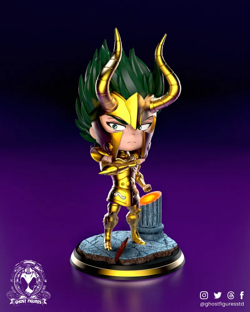 Shura Chibi Ghost Figures