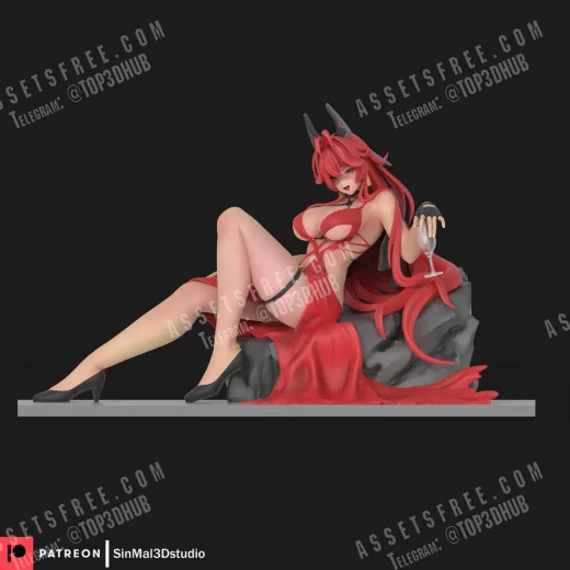Sin3Dstudio Red Hood