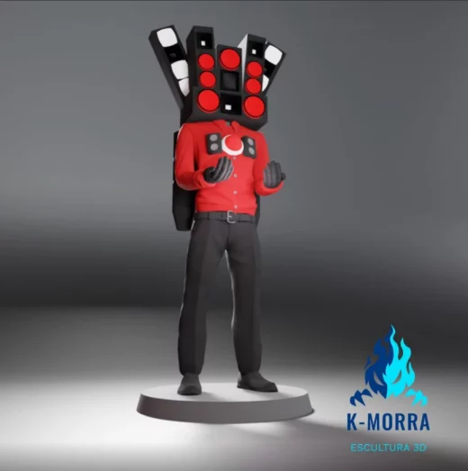 Speaker Man Joystick Holder by Kmorra3D