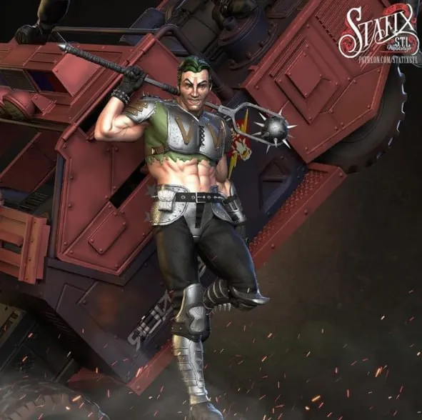 Statix – GI Joe – Thrasher – STL 3D Print Model | AssetsFree.com Statix GI Joe Thrasher