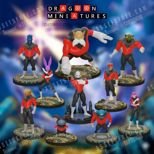 Term 38 DBS Universe 11 Dragoon Miniatures