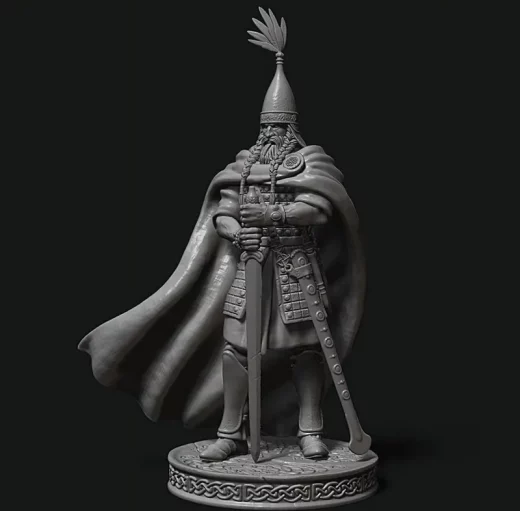 TheGoodBrick 75mm Celtic Gaelic Chieftain