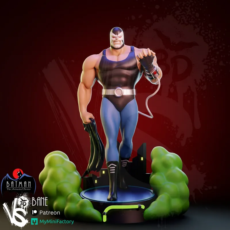 VS3D – Bane – STL 3D Print Model | AssetsFree.com VS3D – Bane