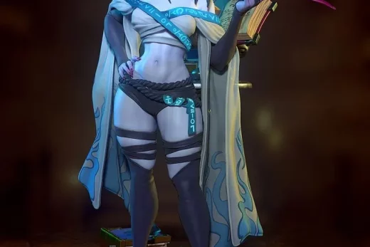 Violet (Pose 2) – 3D Print Model